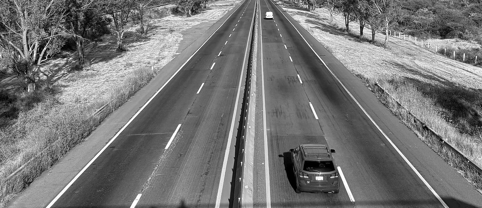 Carretera Federal 45, tramo de cuota cerca de Lagos de Moreno.