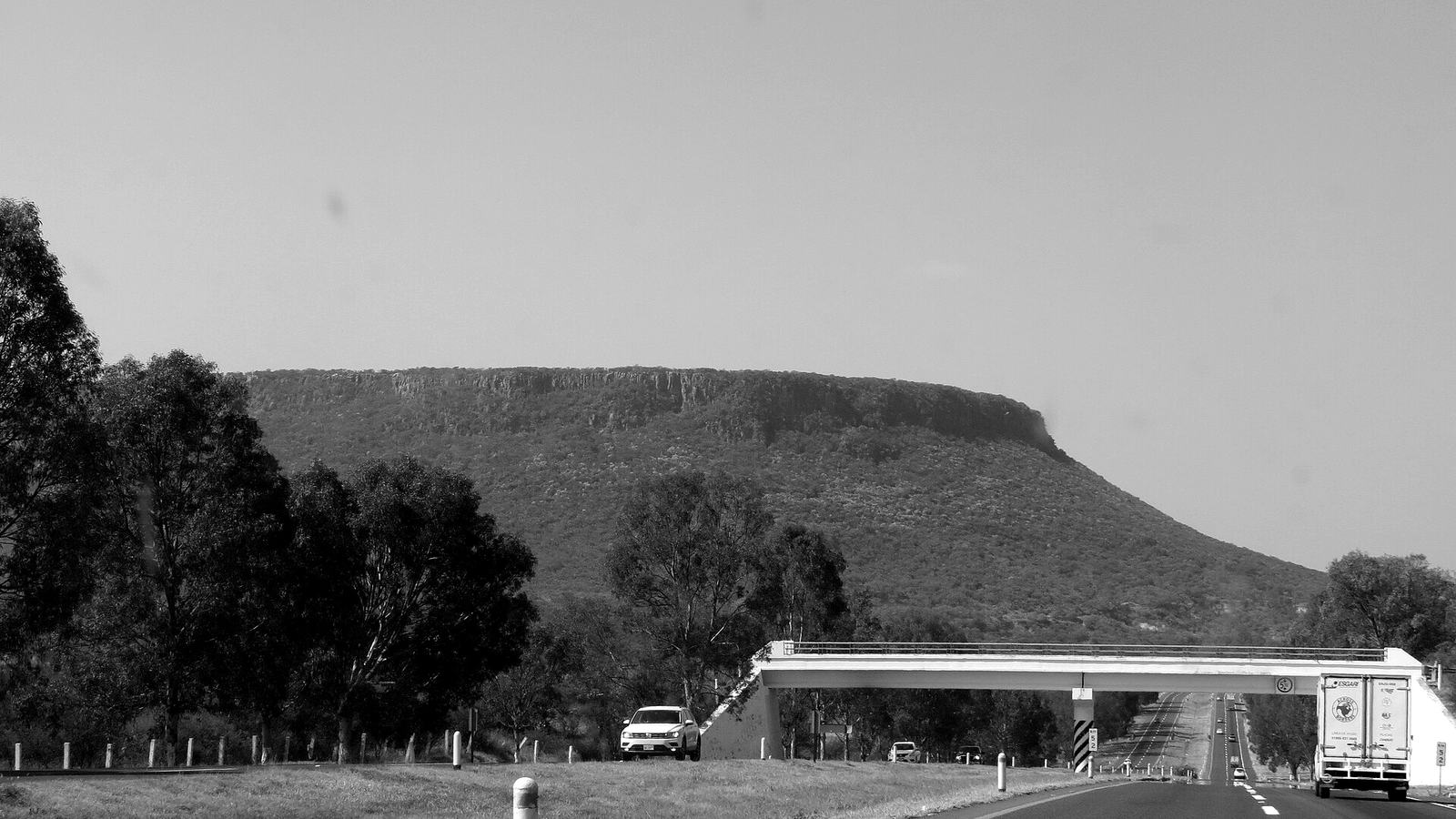 La Mesa Redonda desde la carretera León–Aguascalientes.